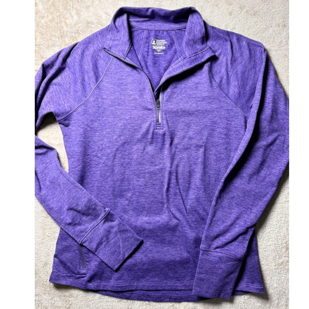 Eastern Mountain Sports Quarter Zip Pullover Women M Utility Hiking Gorpcore Gym